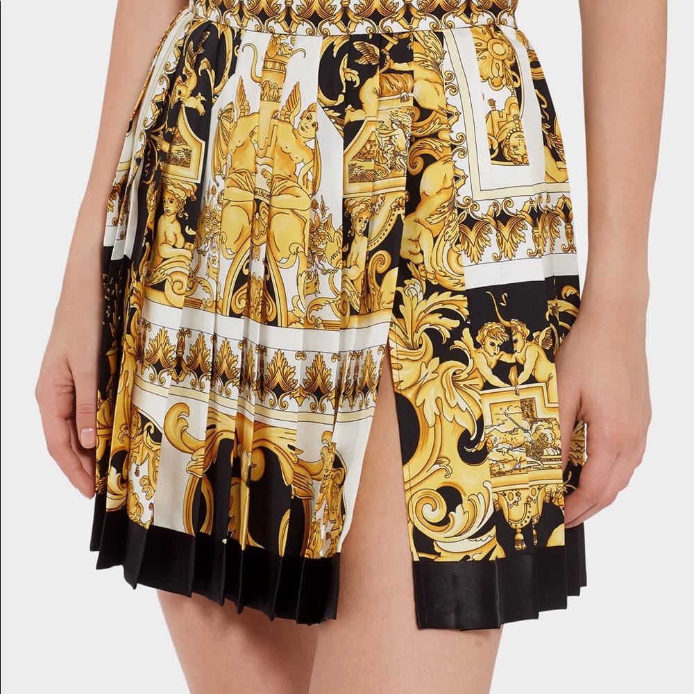 Authentic Versace Pleated Skirt